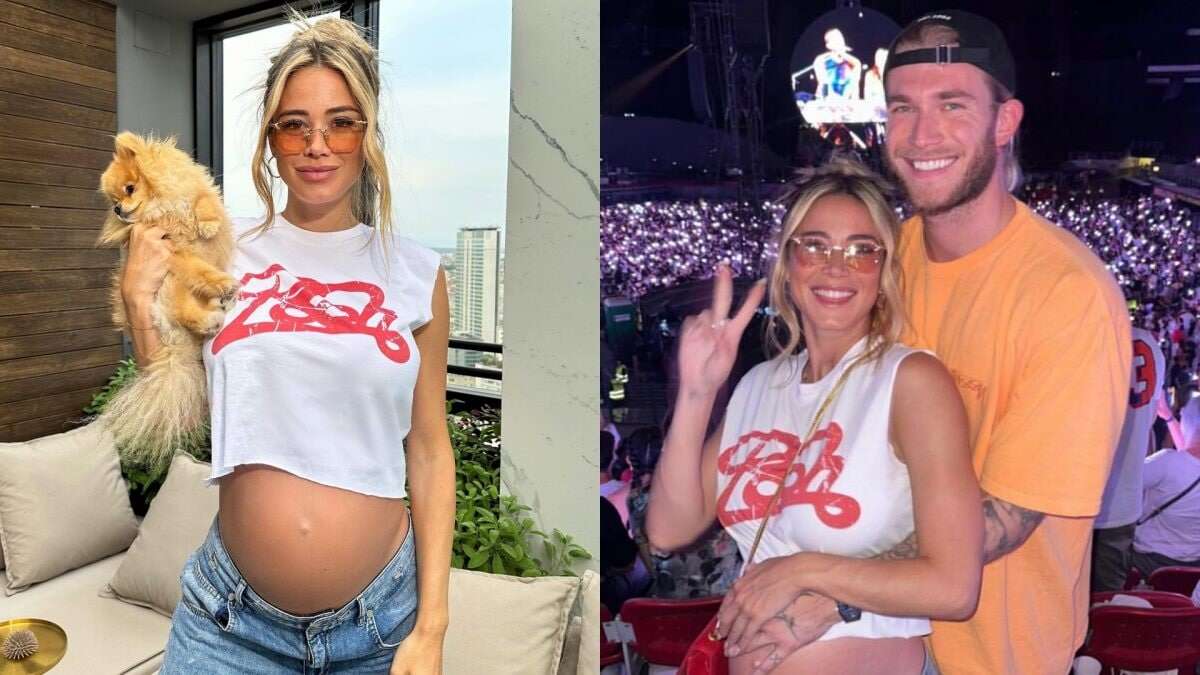 Diletta Leotta con Loris Karius: al concerto dei Coldplay indossa la t-shirt dei Pooh