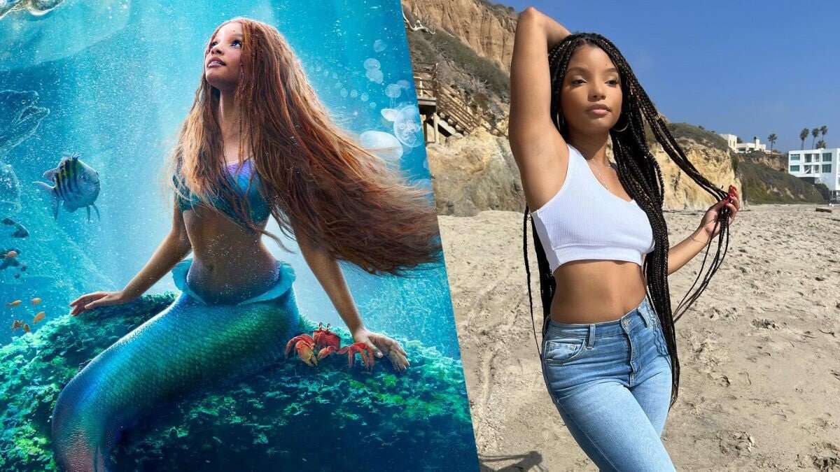 Com’è l’attrice della Sirenetta fuori dal set: lo stile di Halle Bailey tra bikini e crop top