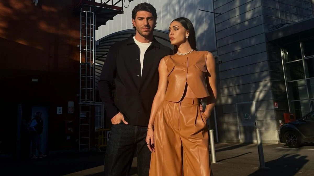 Cecilia Rodriguez in bermuda oversize e gilet: le “prove di matrimonio” col completo di pelle