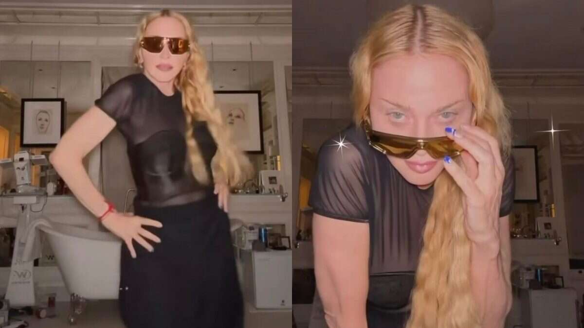 Madonna torna a ballare dopo il ricovero: il nuovo video con corsetto e occhiali specchiati