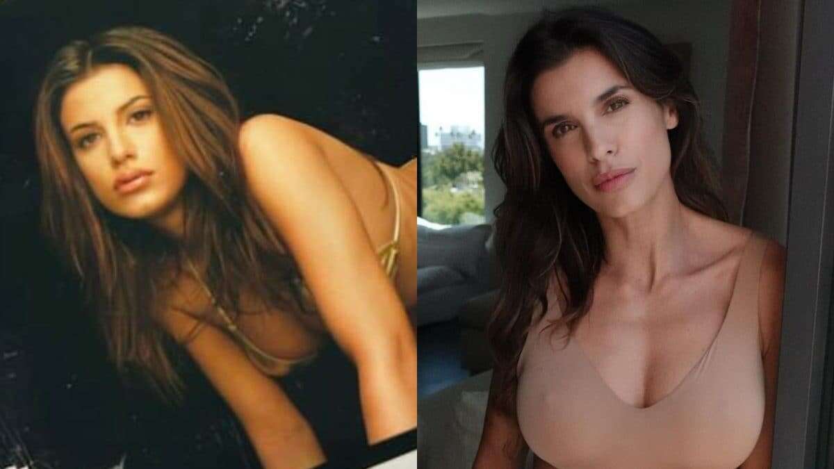 Elisabetta Canalis da giovane a Striscia: “Quando si usava la polaroid prima della pellicola”