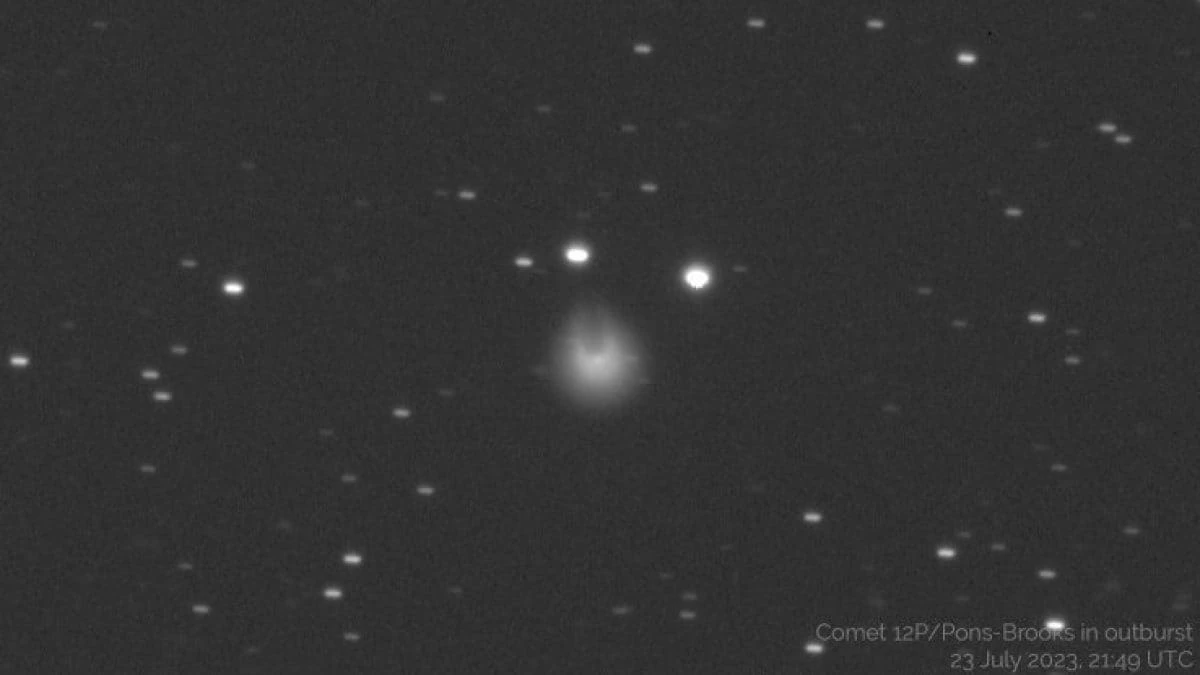 Splendida cometa a forma di Millennium Falcon di Guerre Stellari apparsa nel cielo: come vederla