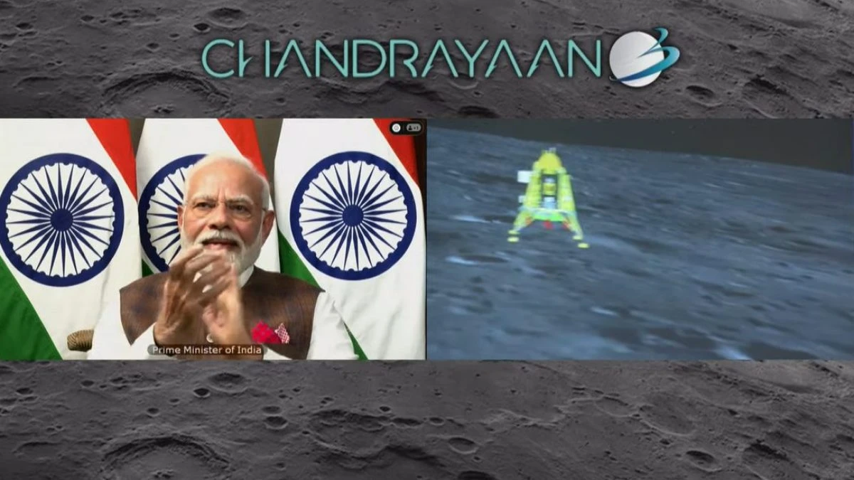 Chandrayaan-3, l’atterraggio morbido sulla Luna è un successo: l’India “conquista” il Polo Sud