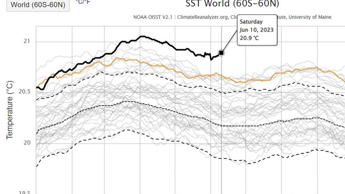 Da tre mesi le temperature degli oceani sono le più calde di sempre, scienziati: “Senza precedenti”