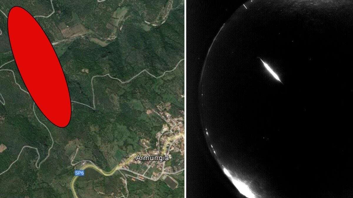 Meteorite caduto in Sardegna, dove trovare e come riconoscere la roccia arrivata dallo spazio