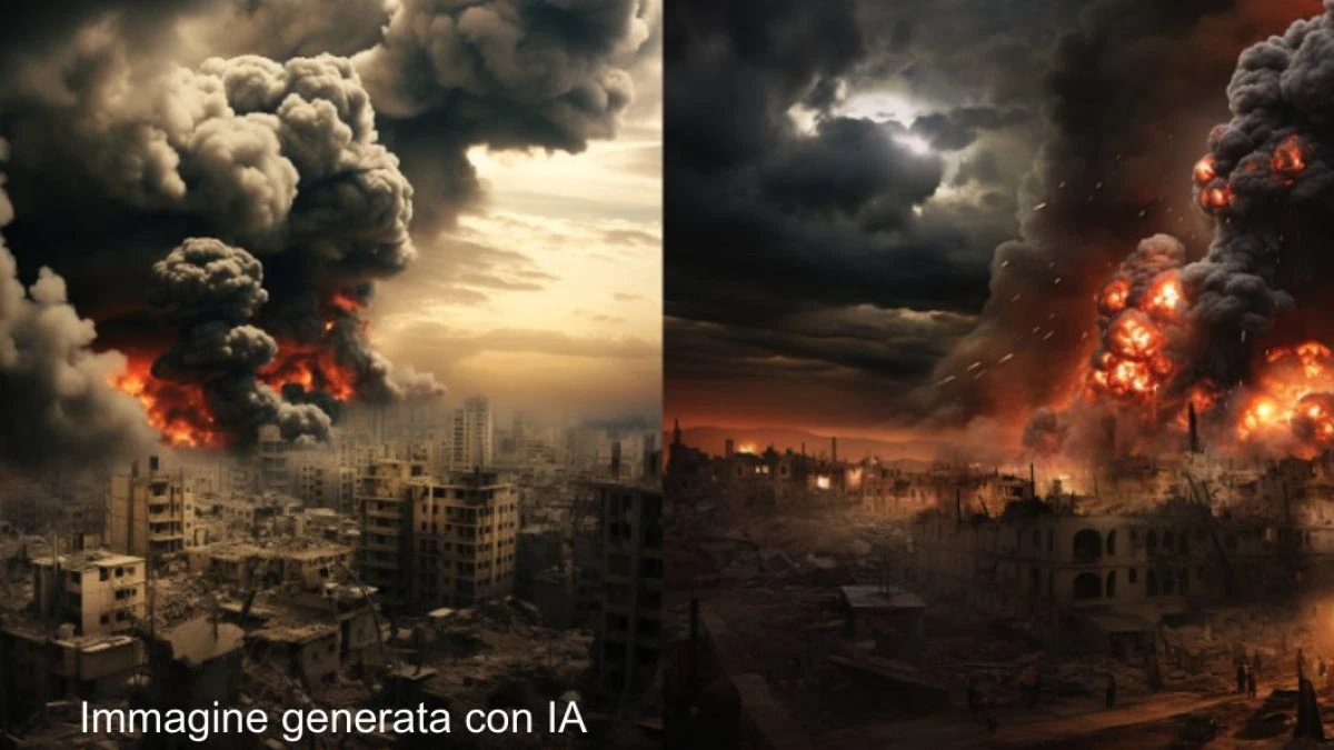 Adobe ora vende le immagini dei bombardamenti su Gaza ma sono fatte con l’intelligenza artificiale