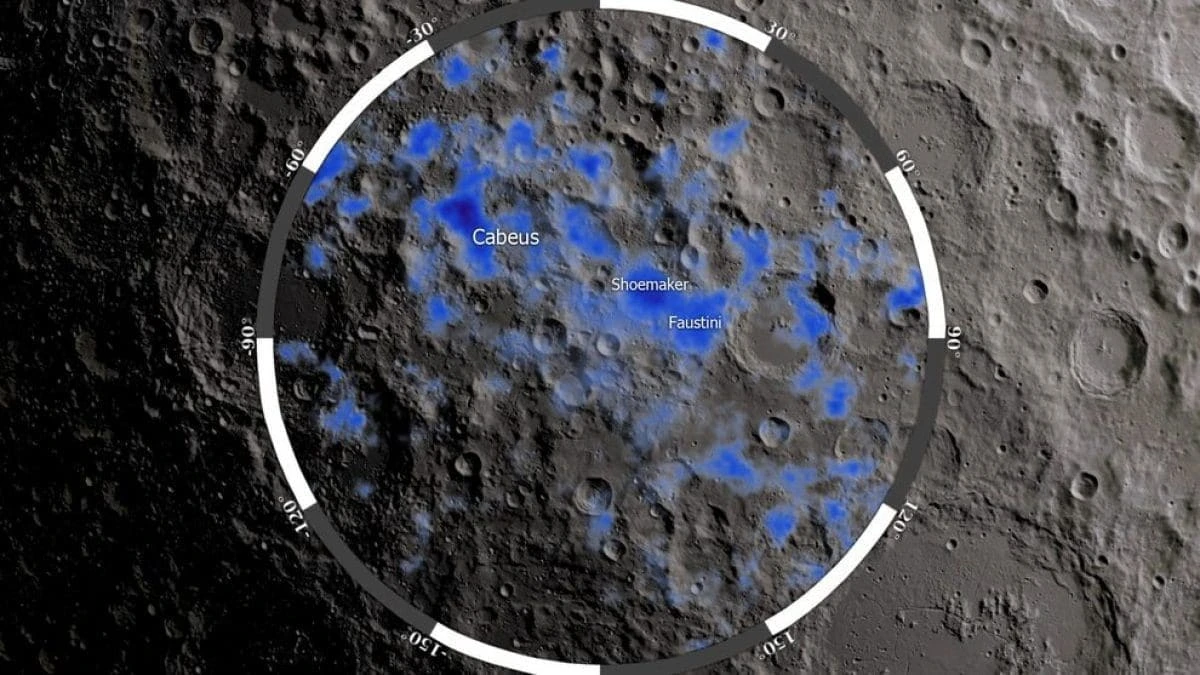 Una misteriosa forza nascosta sta generando acqua sulla Luna