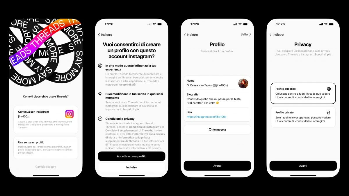 Perché non riesci a entrare su Threads, il nuovo social di Instagram