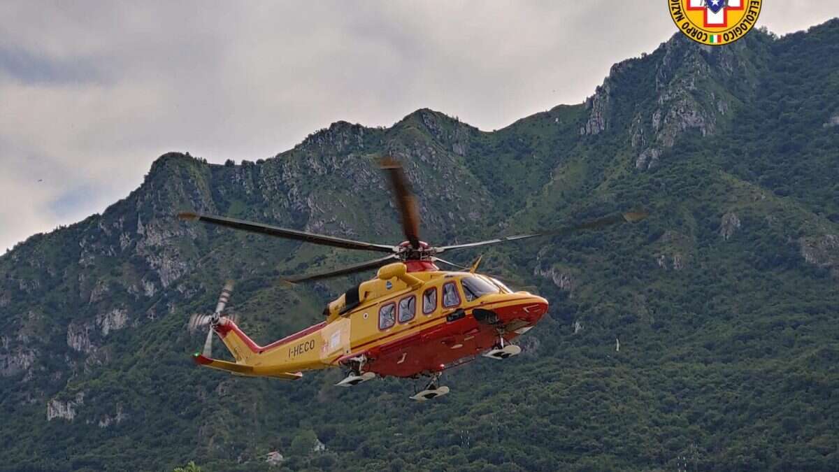 Bimba si sente male quando è vicina a un rifugio in alta quota: intervengono i soccorsi in elicottero