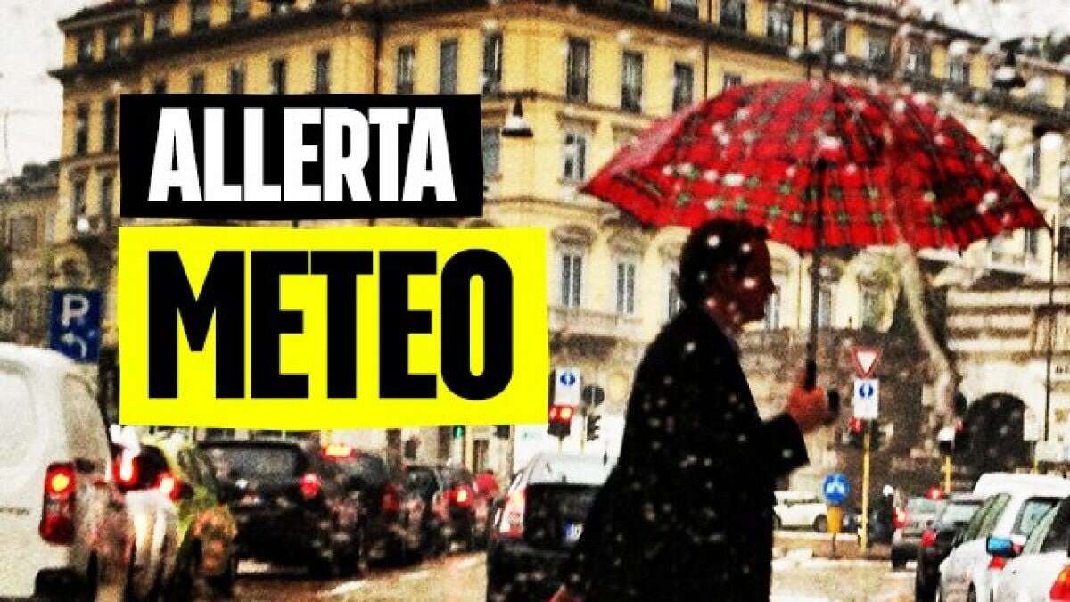 Allerta meteo gialla in Lombardia: oggi e domani in arrivo forti temporali