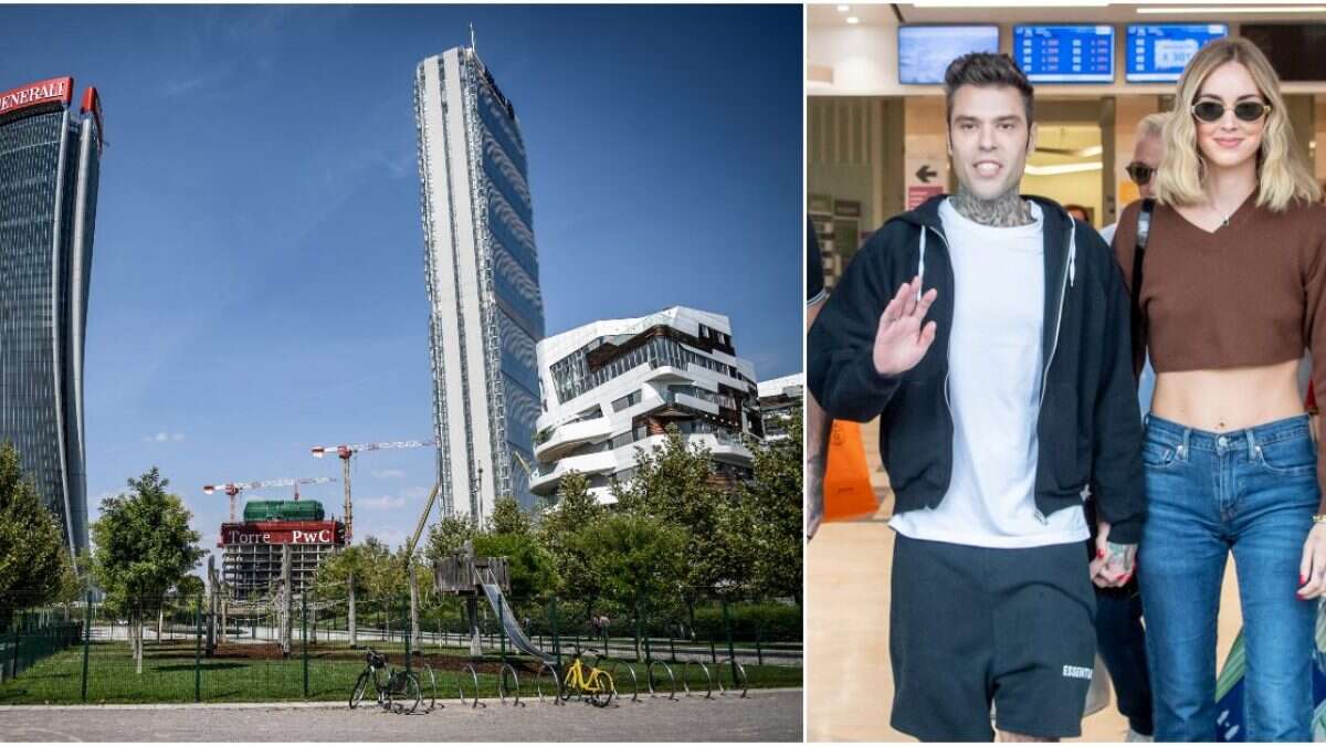 Quando costa un attico a CityLife: i prezzi nel quartiere di Milano della nuova casa di Chiara Ferragni e Fedez