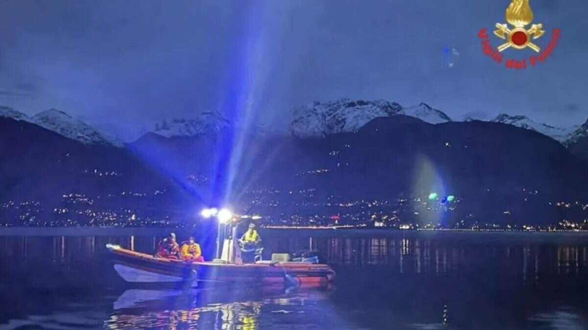 Un'auto precipita nel lago di Como: morta una donna, altre due persone sono gravissime