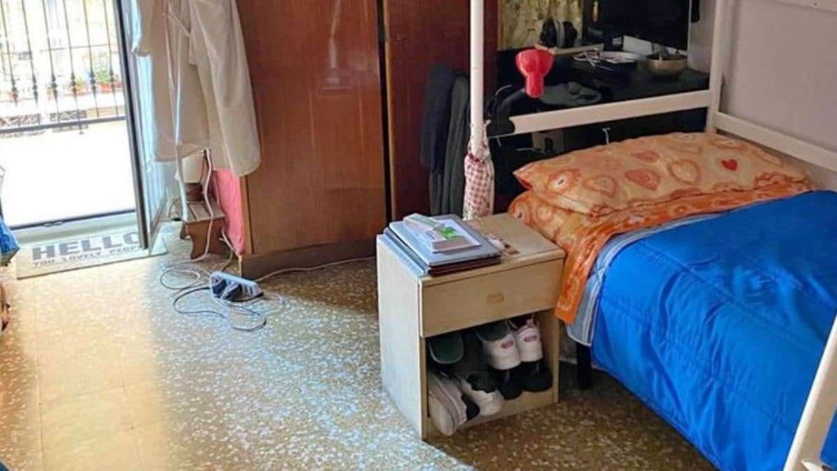 Quattrocento euro al mese per un posto in un letto a castello in periferia a Milano: 