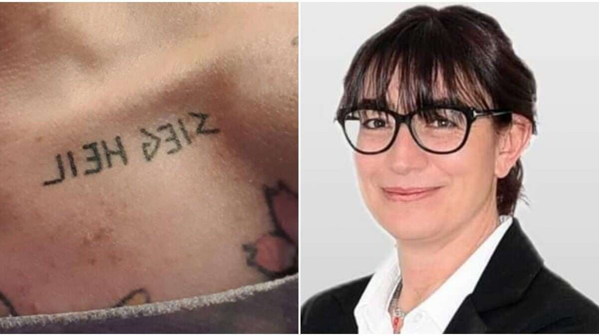 Candidata alle elezioni comunali mostra un tatuaggio neofascista: scoppia la polemica