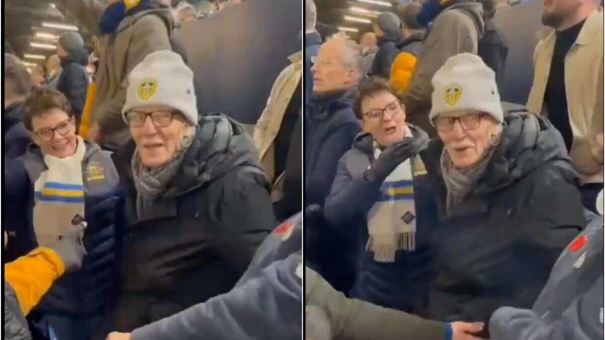 La tifosa di 98 anni soffre di demenza ma ricorda l'inno del Leeds: l'amore per il calcio supera ogni cosa