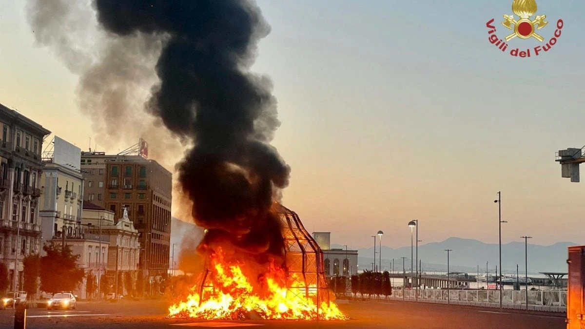 Incendio Venere degli Stracci, Simone Isaia in carcere: era evaso dai domiciliari