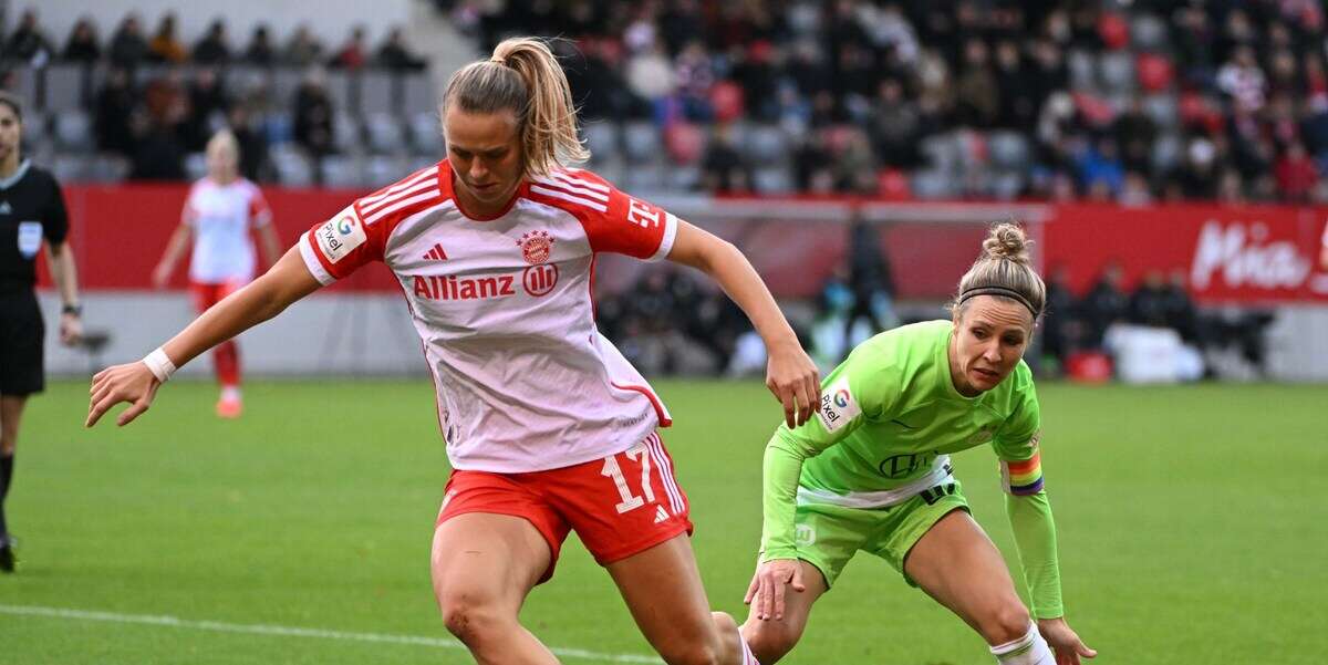 Bayerns Fußballerinnen jagen gegen Rekordsieger Wolfsburg das Double