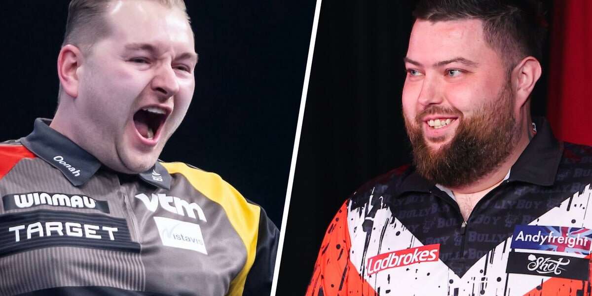 Auslosung Players Championship 1: Michael Smith gegen Dimitri van den Bergh spielen direkt in der 1. Runde gegeneinander