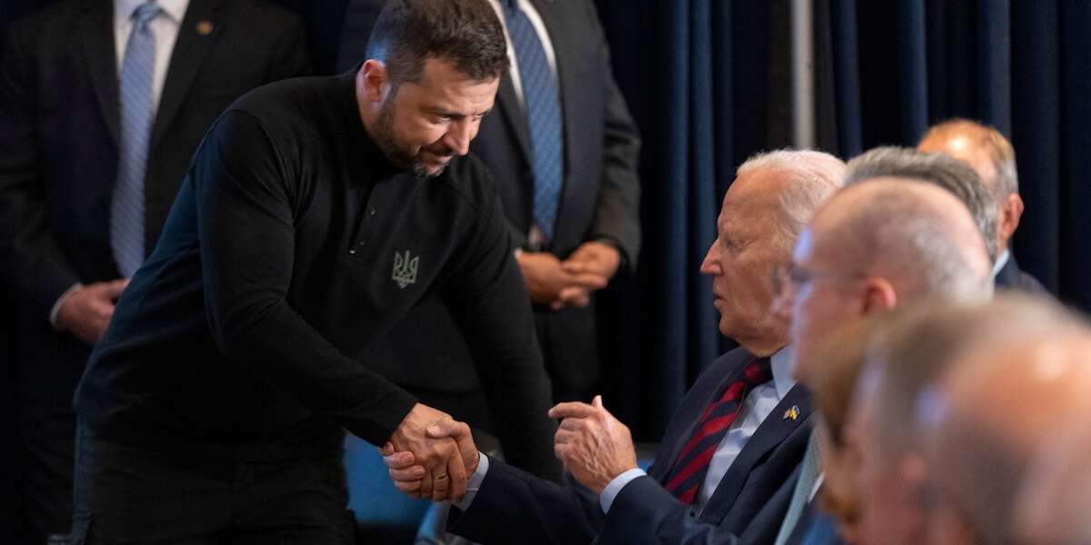 Biden könnte Nato-Antrag der Ukraine unterstützen