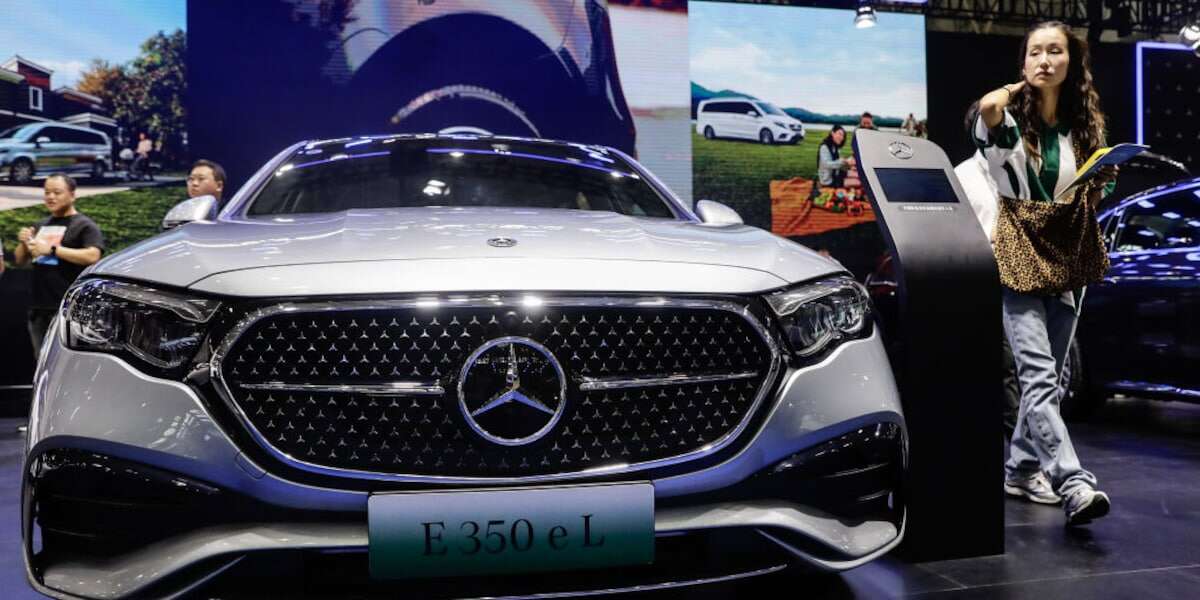 Mercedes-Benz kämpft mit drastischem Gewinneinbruch - China setzt Autobauer zu