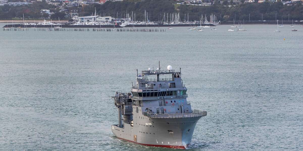 Neuseeländische Marine verliert erstes Schiff seit Zweitem Weltkrieg