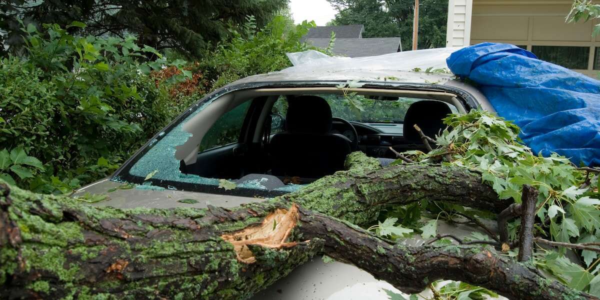 Was tun bei Unwetterschäden am Auto?