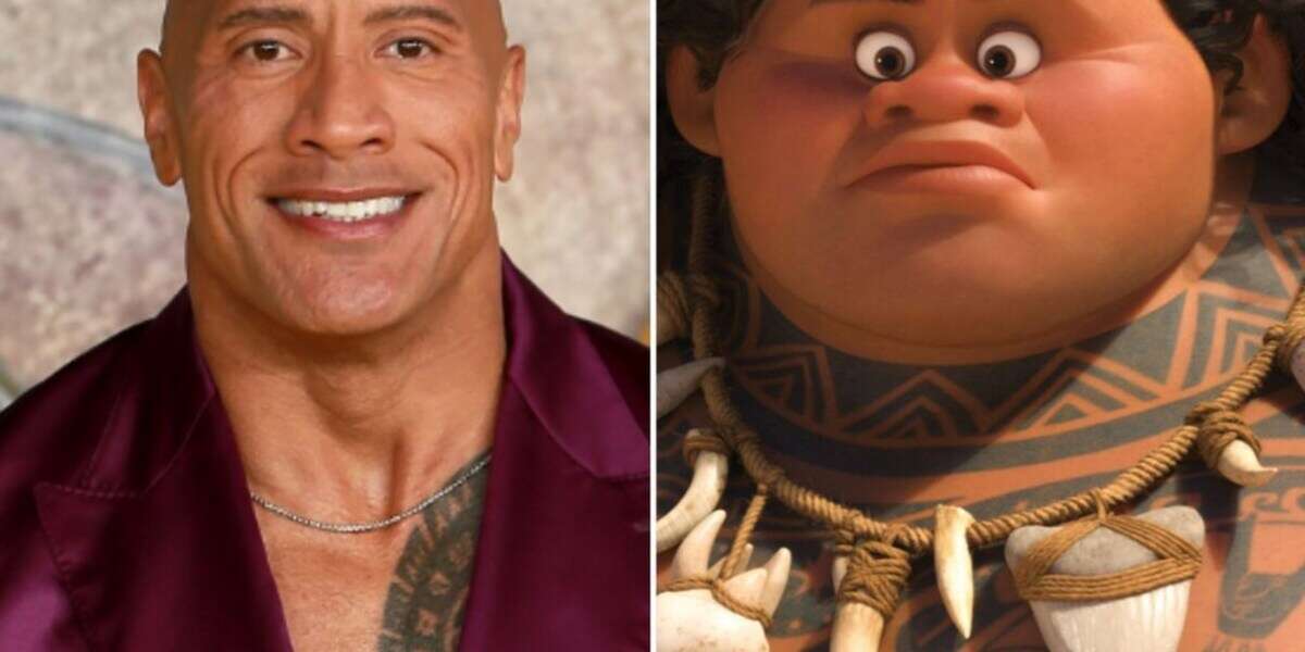 Zu schmal für einen Halbgott? Dwayne Johnson trägt einen Bodysuit