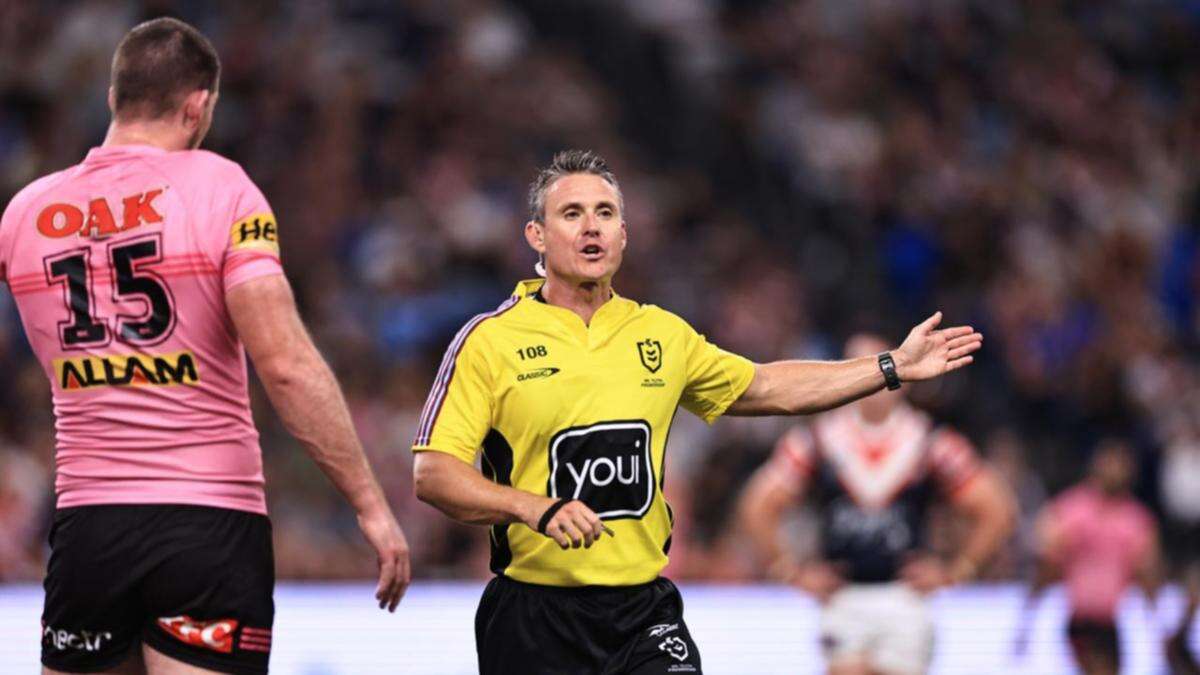 NRL say referee Gee's demotion based on form