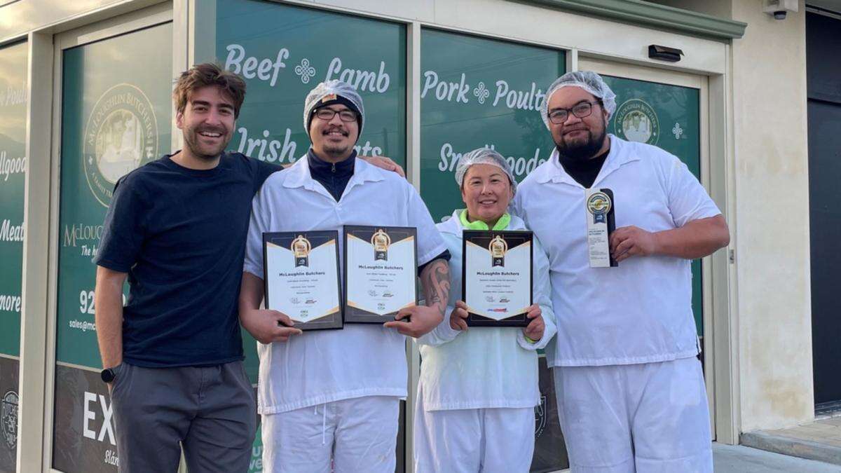 Family-owned Perth butcher wins best Christmas ham in nation