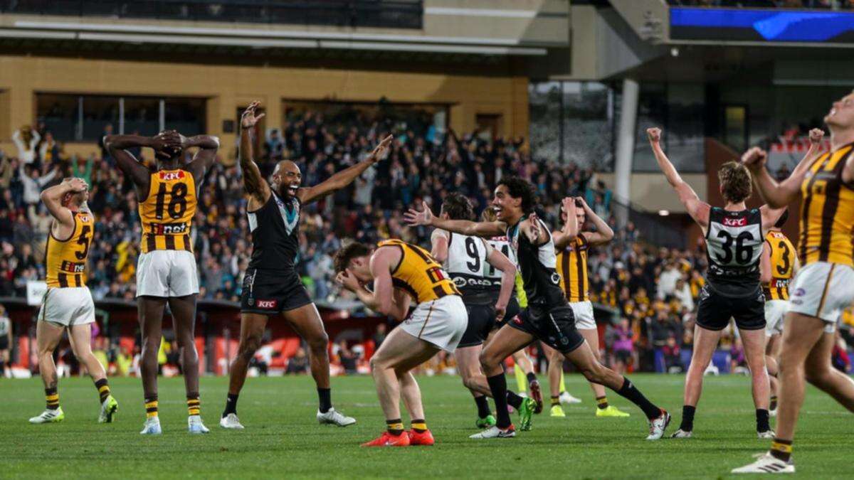 Snapshot of Port Adelaide's AFL semi-final win