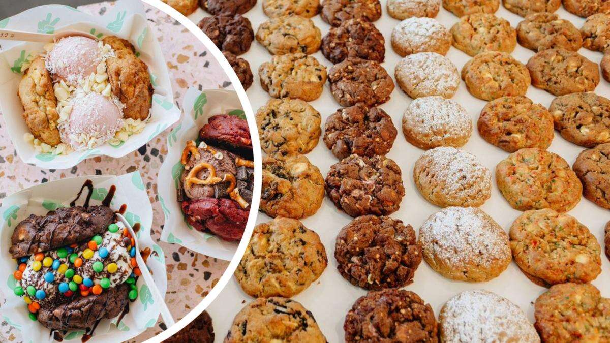 Cult fave New York style cookie joint opens new Perth store