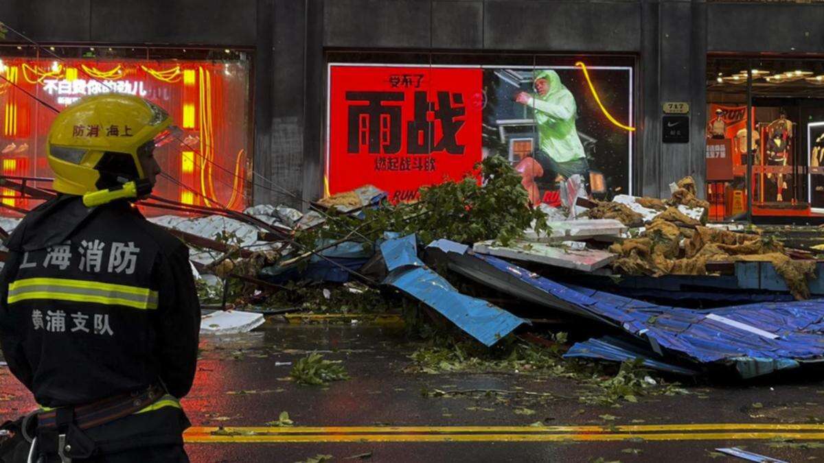 Worst typhoon to hit Shanghai since 1949 makes landfall