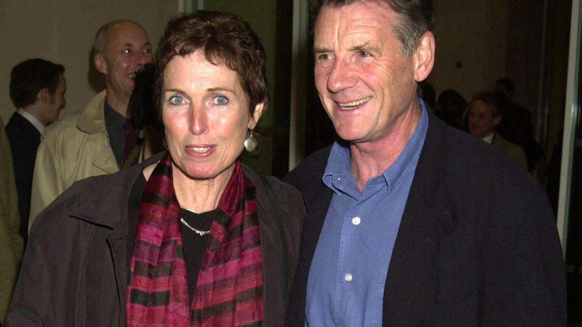 Sir Michael Palin has kept his late wife's clothes