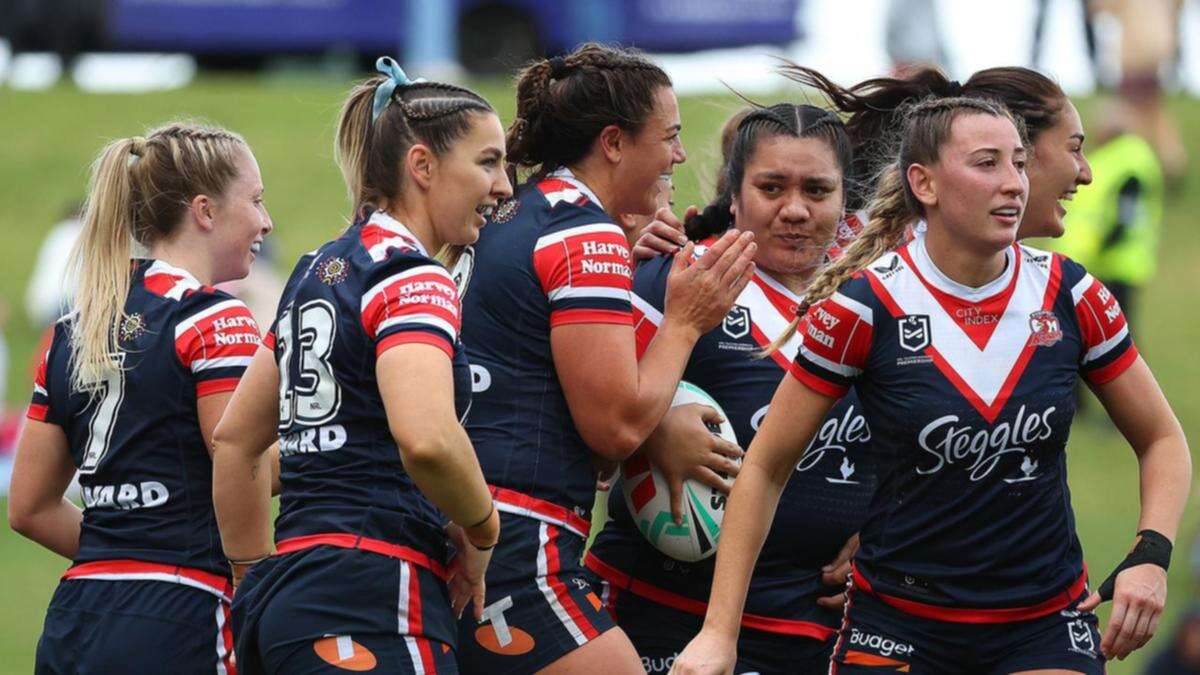 Roosters go top in NRLW and end Cowboys' finals hopes