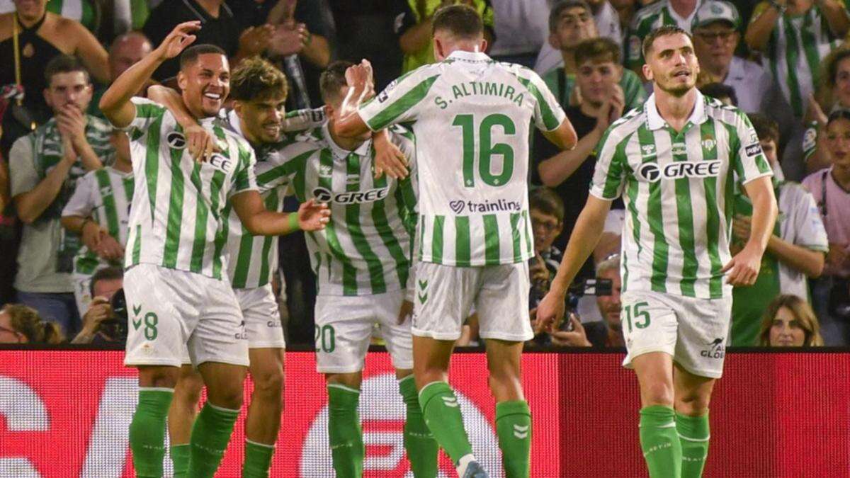 Betis fire late goals to sink Legane in Spanish league