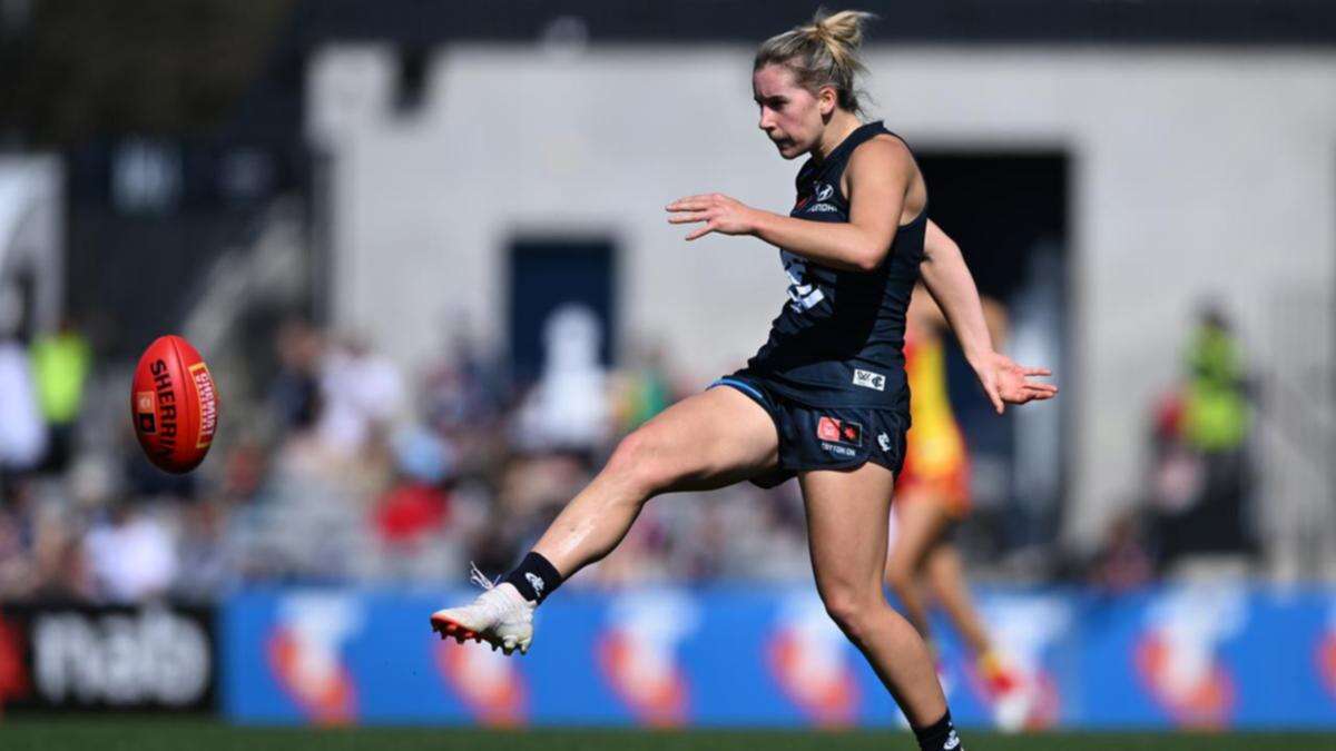 Blues cruise past Cats for second straight AFLW win