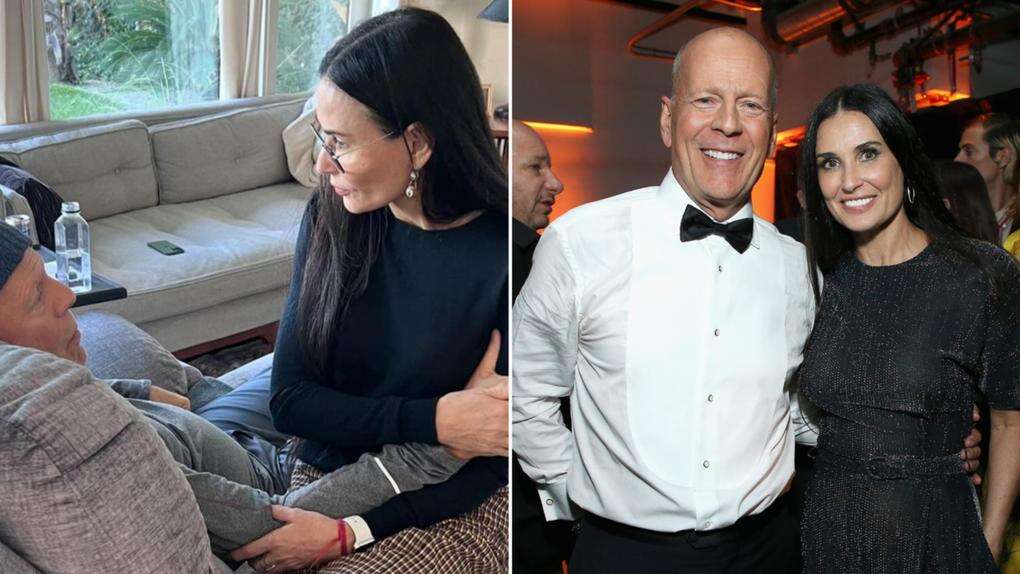 Demi Moore shares rare Bruce Willis update