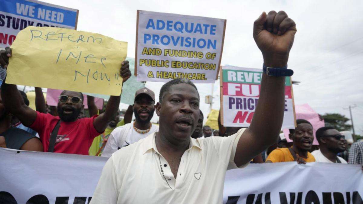 Nigeria's president calls for end to hardship protests