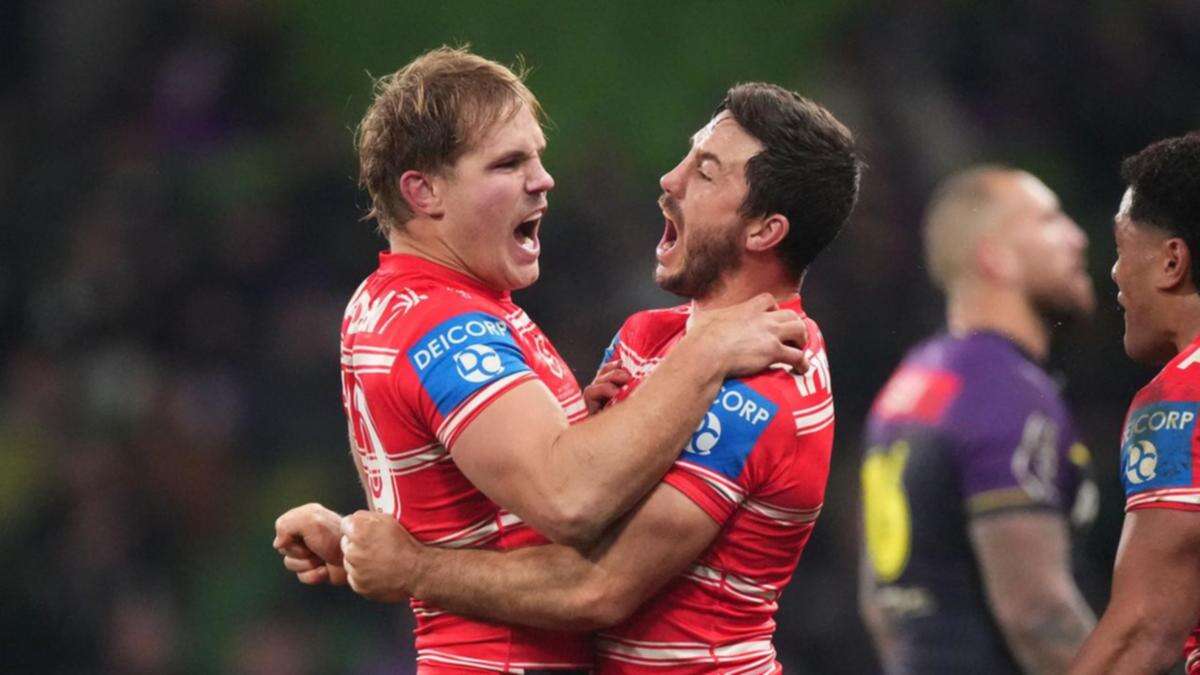 Dragons stun Storm to break 25-year Melbourne curse