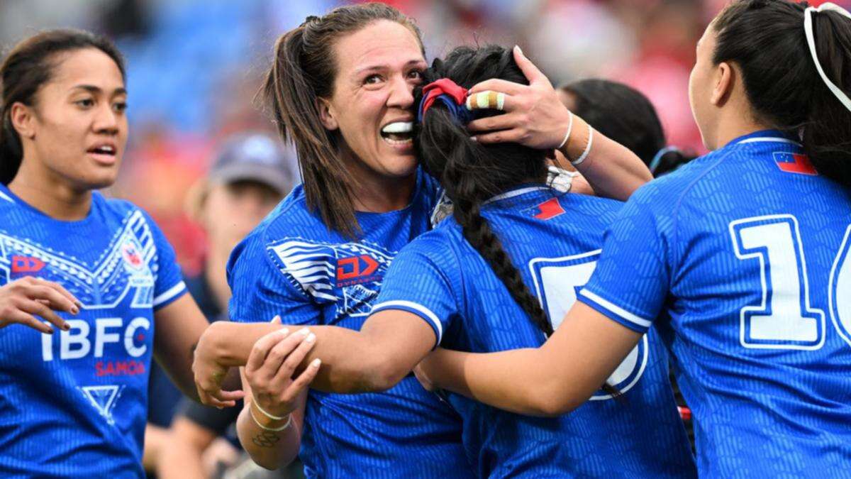 Samoa break Fiji hearts to reach women's RL World Cup