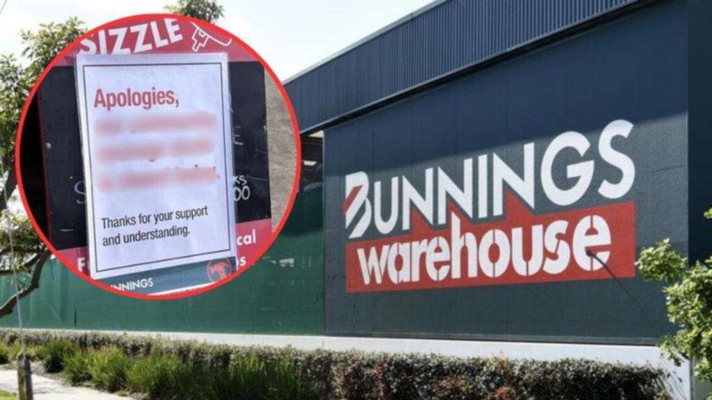 Bunnings sign infuriates Australians