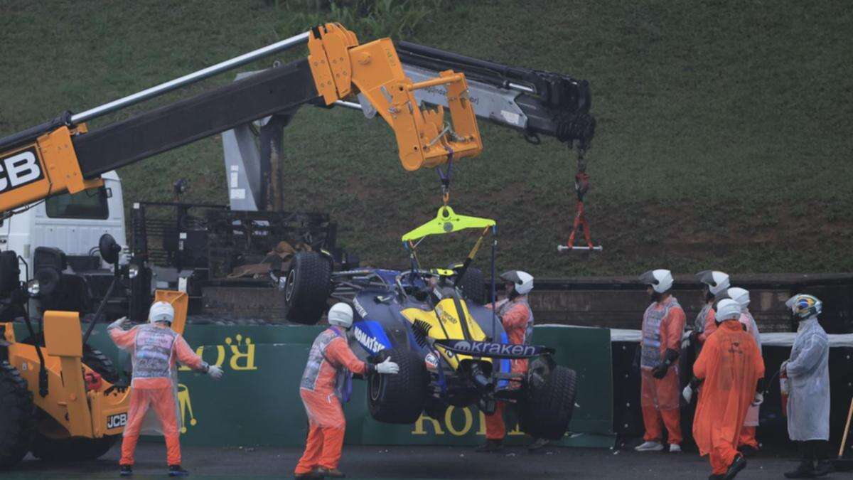 Norris on pole after chaotic rain-hit Brazil qualifying