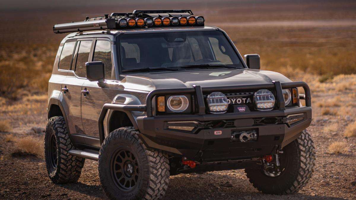 2025 Toyota LandCruiser Prado: ARB off-road accessories unveiled