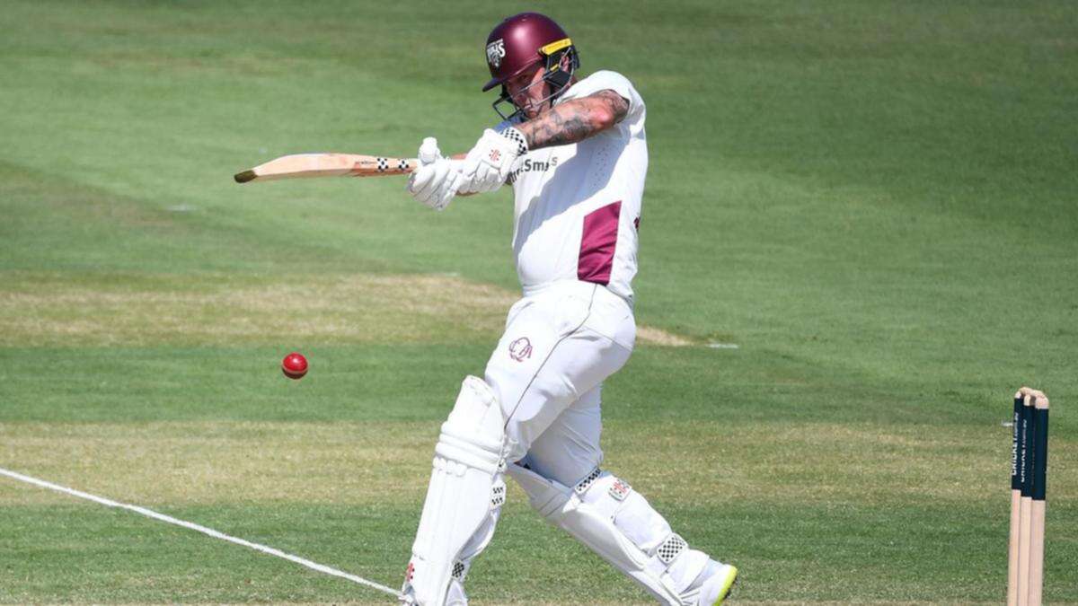 Lovell's maiden ton puts Qld in box seat against NSW