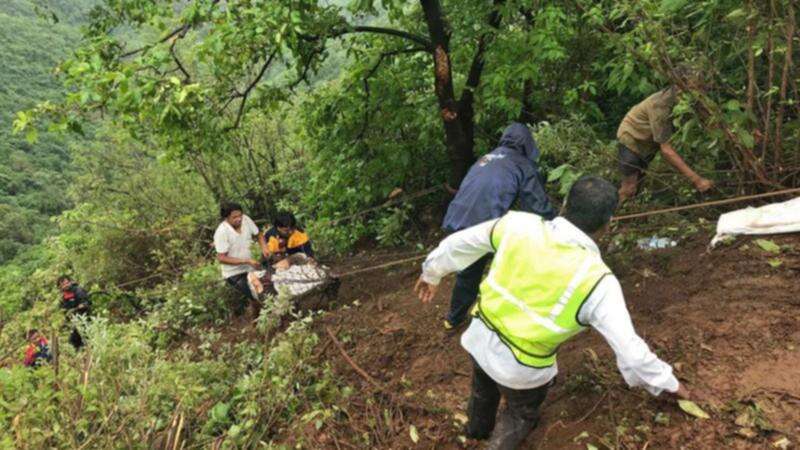 Fifteen dead after bus plunges into gorge in India