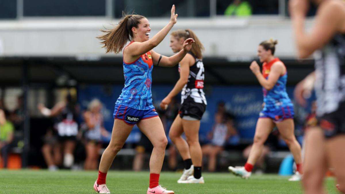 Demons put pressure on Bombers with big AFLW win