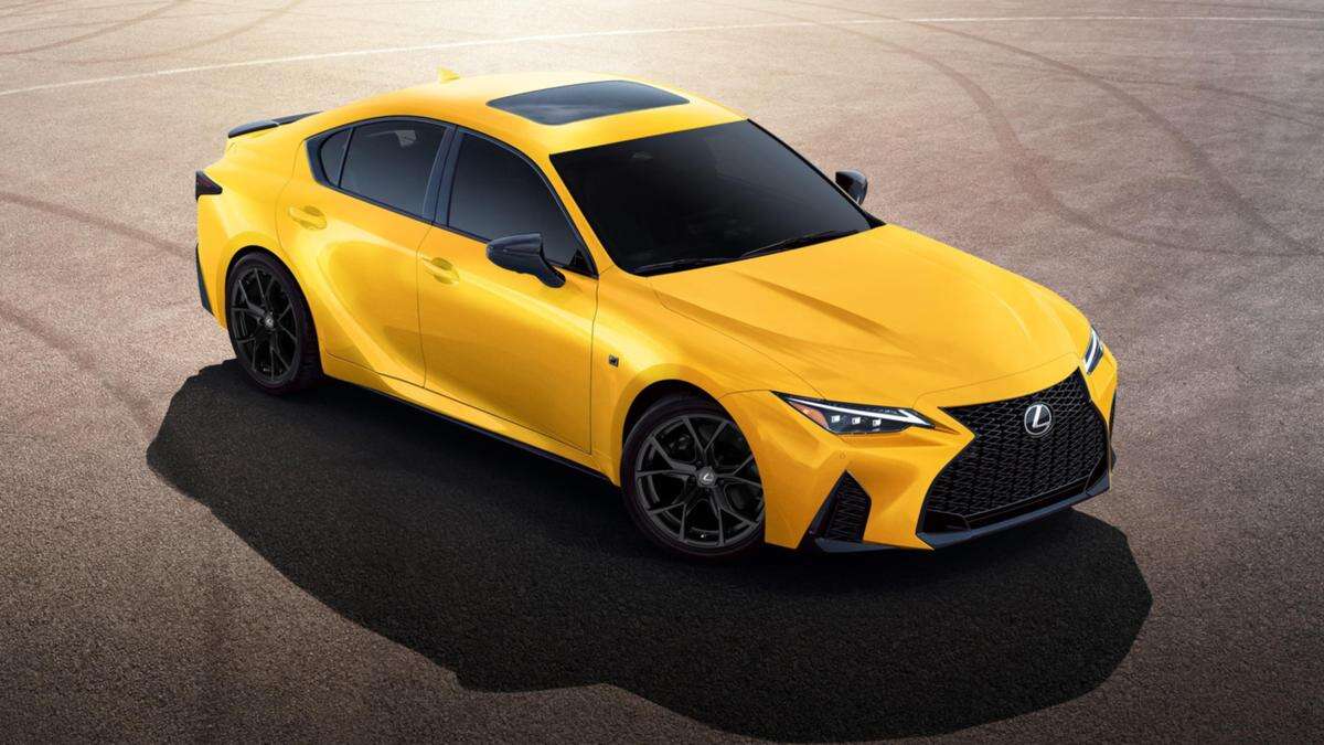 Lexus IS 500 special edition is a V8-powered throwback Australia won't get