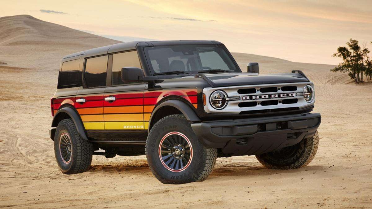 Retro Ford Bronco is a throwback to the age of disco