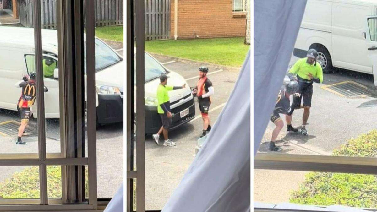 WATCH: Brawl between Aussie postie and cyclist goes viral