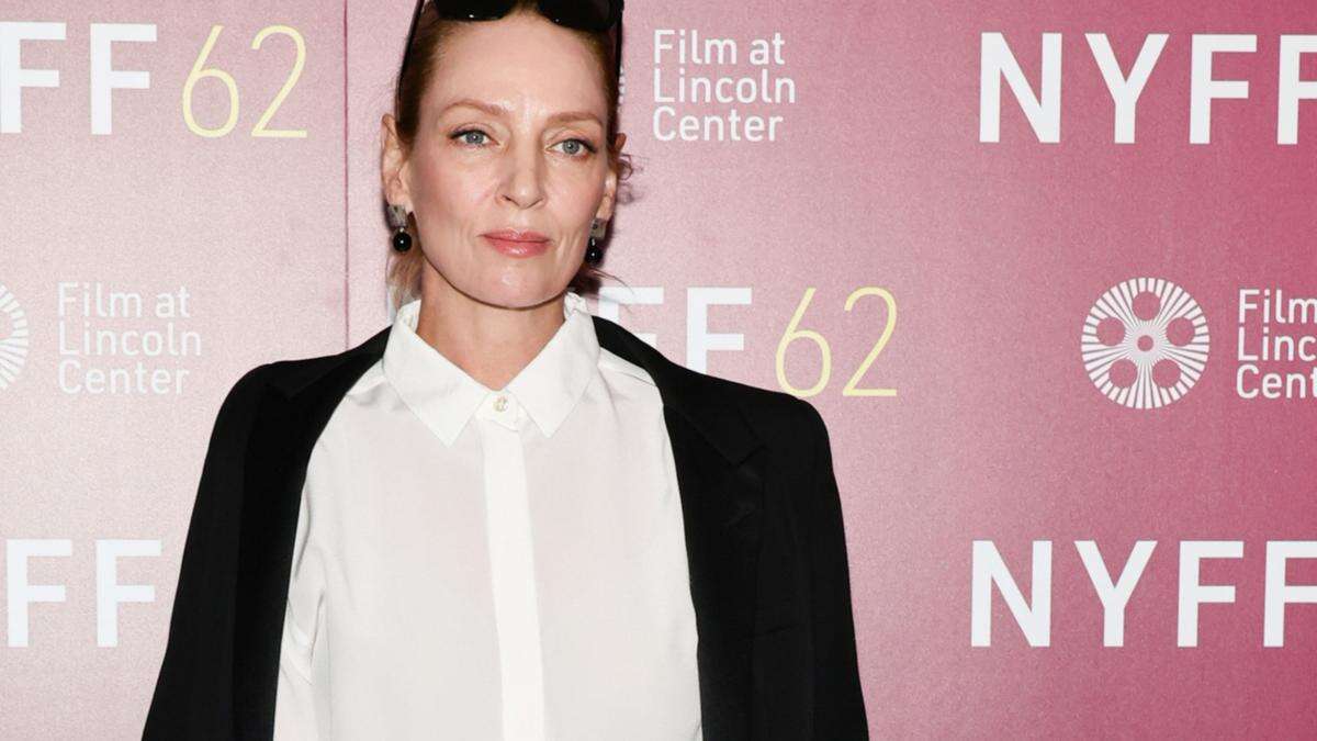 Uma Thurman reveals why she 'very nervous”'to meet the director of Oh, Canada!